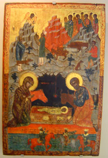 icne crche au muse byzantin